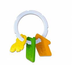 Прорезыватель с погремушкой «Колечко» (Stellar, 01909_stell) - миниатюра